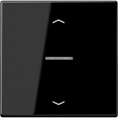 JUNG HOME bedieningsknop 1-voudig met pijlsymbolen LS990 zwart glans (BT LS 17101 P SW)