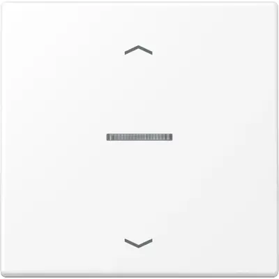 JUNG HOME dimmerknop 1-voudig met pijlsymbolen LS990 sneeuwwit mat (BT LS 17101 P WWM)