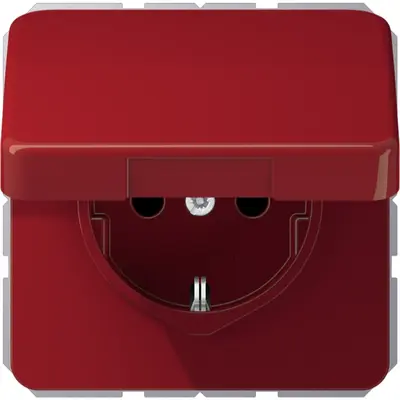 JUNG wandcontactdoos cd500 rd ra kdeksel (CD 1520 BFKLRT)
