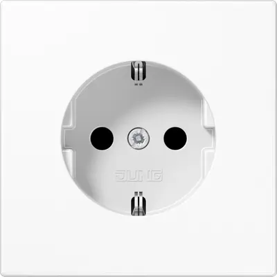 JUNG wandcontactdoos besch cont schr (LS 1521 NWW)