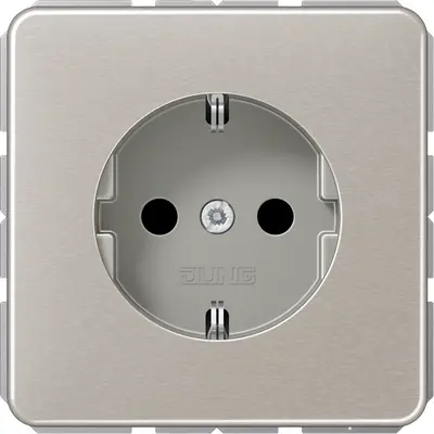 JUNG wandcontactdoos besch cont schr ra plat (CD 1521 NPT)