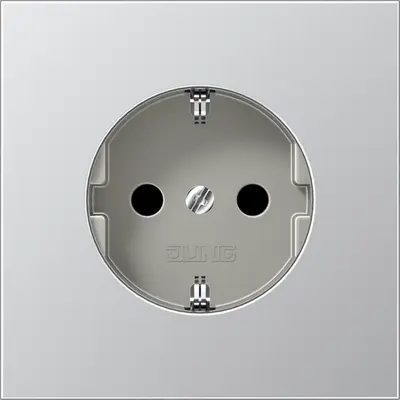 JUNG wandcontactdoos ls-alu ra kv (AL 1520 KI)