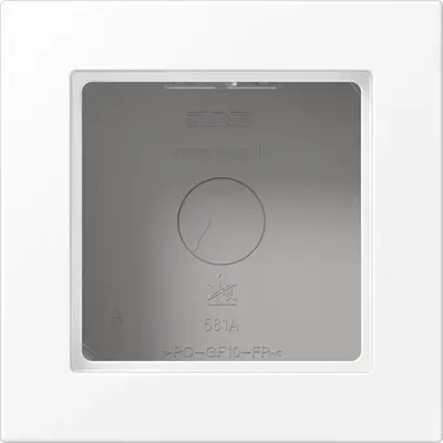 JUNG opbouwbak 1-voudig A550 sneeuwwit mat (A 5581 BF A WWM)