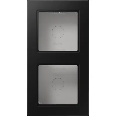 JUNG opbouwbak 2-voudig A550 grafietzwart mat (A 5582 BF A SWM)