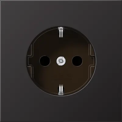JUNG wandcontactdoos ls-dark ra (AL 1520 D)