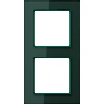 JUNG afdekraam 2-voudig A Creation smaragd-groen (AC 582 GL SG)