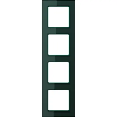 JUNG afdekraam 4-voudig A Creation smaragd-groen (AC 584 GL SG)