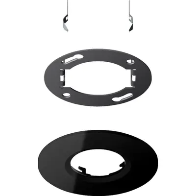 JUNG inb beh mini pres melder zwart (PMM-UP-SET-SW)