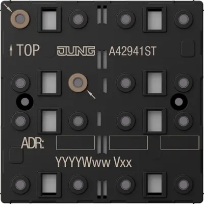 JUNG tastermod univ 4v f40 knx a (A 4294 1ST)