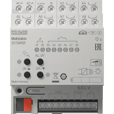 JUNG KNX multistation voor DIN-rail 4 TE Secure (2570 M1SR)