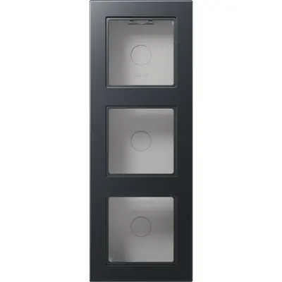 JUNG opbouwbak 3-voudig A550 antraciet mat (A 5583 BF A ANM)