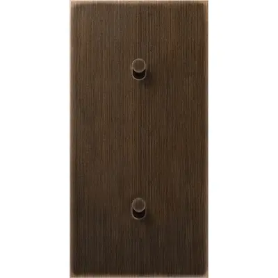 JUNG schakelwip kegel voor 2 x enkele schakelaar verticaal LS1912 messing antiek (ME 12-20 AT K 26)