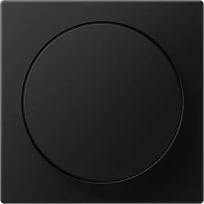 JUNG dimmerknop draaidimmer A-range grafietzwart mat (A 1740 BF SWM)