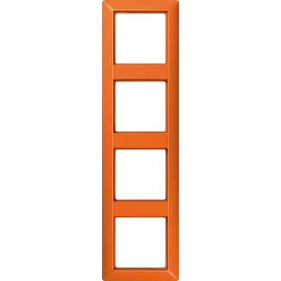JUNG afdekraam 4-voudig AS500 oranje (AS 584 BF O)