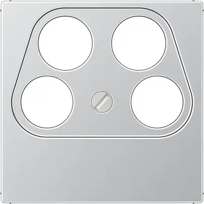 JUNG Centraalplaat Sateliet Alumini (A 561-4 SAT2 AL)