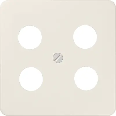 JUNG Centraalplaat Sateliet Creme (561-4 SAT1)