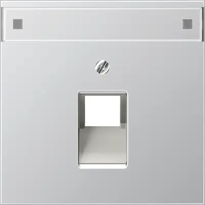 JUNG Centraalplaat UAE/IAE Aluminiu (AL 2969-1 NAUA)
