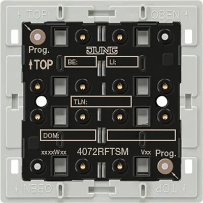 JUNG KNX RF radiografische wandzender 2-voudig F40 (4072 RF TSM)