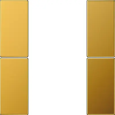JUNG Tweedelige drukker Overig Goud (GO 2502 TSA)