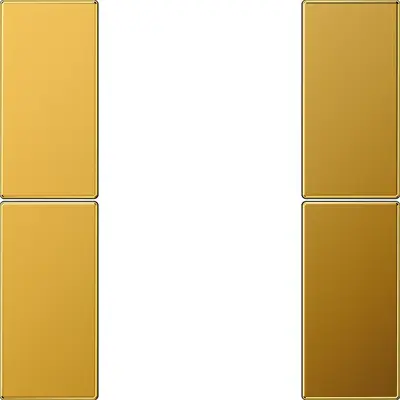 JUNG Tweedelige drukker Overig Goud (LS 502 TSA GGO)