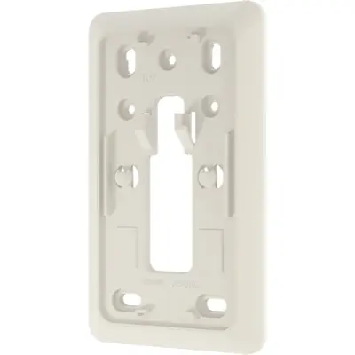 JUNG 2-voudige montageplaat voor combinatie schakelaar/wandcontactdoos AP600 creme (329-676)