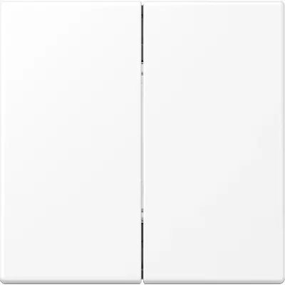 JUNG Matter batterijgevoede taster 2-voudig 4-kanaals LS990 sneeuwwit mat (MAT LS 995 WWM)