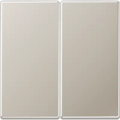 JUNG Matter batterijgevoede taster 2-voudig 4-kanaals LS990 edelstaal (MAT ES 2995-L)
