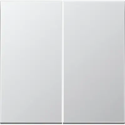 JUNG Matter batterijgevoede taster 2-voudig 4-kanaals LS990 aluminium (MAT AL 2995-L)