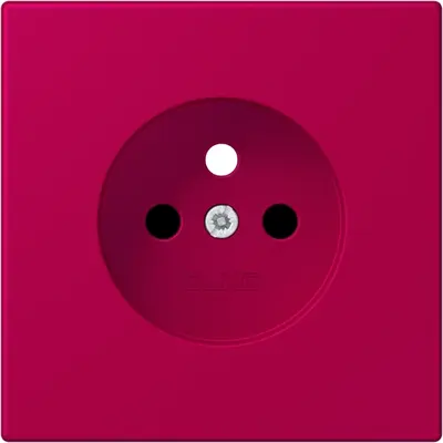 JUNG centraalplaat wandcontactdoos penaarde Safety+ rouge rubia 230 (LC 1521 FKI PL-1 230)