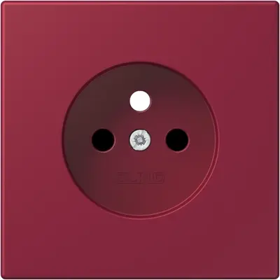 JUNG centraalplaat wandcontactdoos penaarde Safety+ le rubis 255 (LC 1521 FKI PL-1 255)
