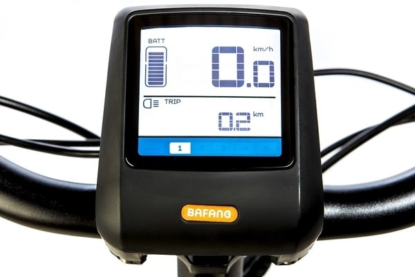 velo pliant electrique, display