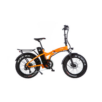 Vélo pliant électrique - Lacros Mustang S4 Fat Bike-  Orange Mat