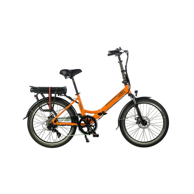 Vélo pliant électrique Lacros Scamper S200XL - Orange Mat