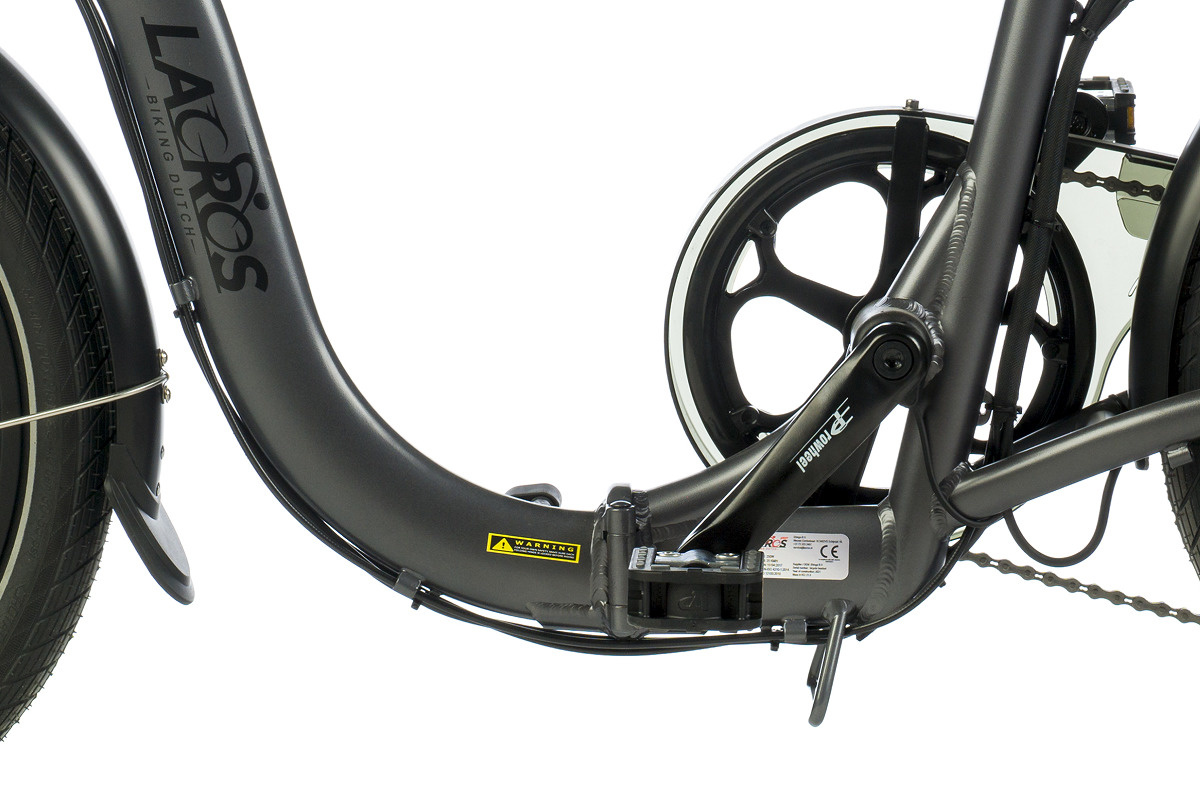 velo pliant electrique, ambling a400, gris