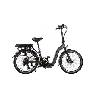 Elektrische vouwfiets - Lacros Ambling A200XL - Matgrijs