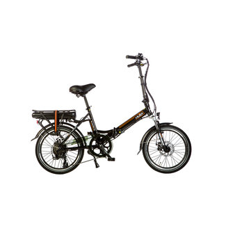 Vélo pliant électrique - Lacros Scamper S200 - Noir Mat