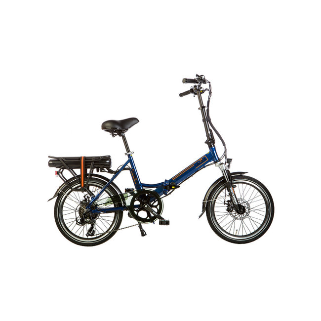 Elektrische vouwfiets Lacros Scamper S200 - Matblauw