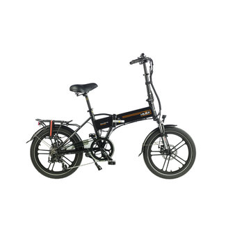 Electric folding bike Lacros - Trotter T400 - Matt Black