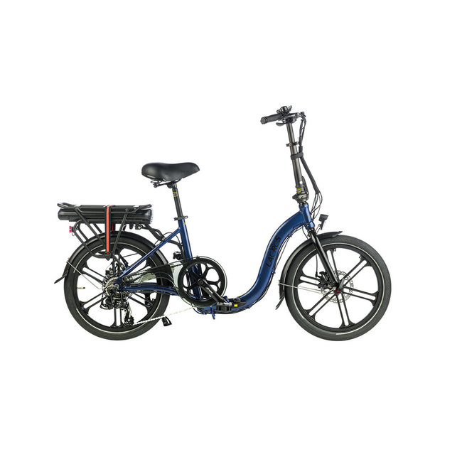 Vélo pliant électrique Lacros Ambling A400 – Bleu Mat