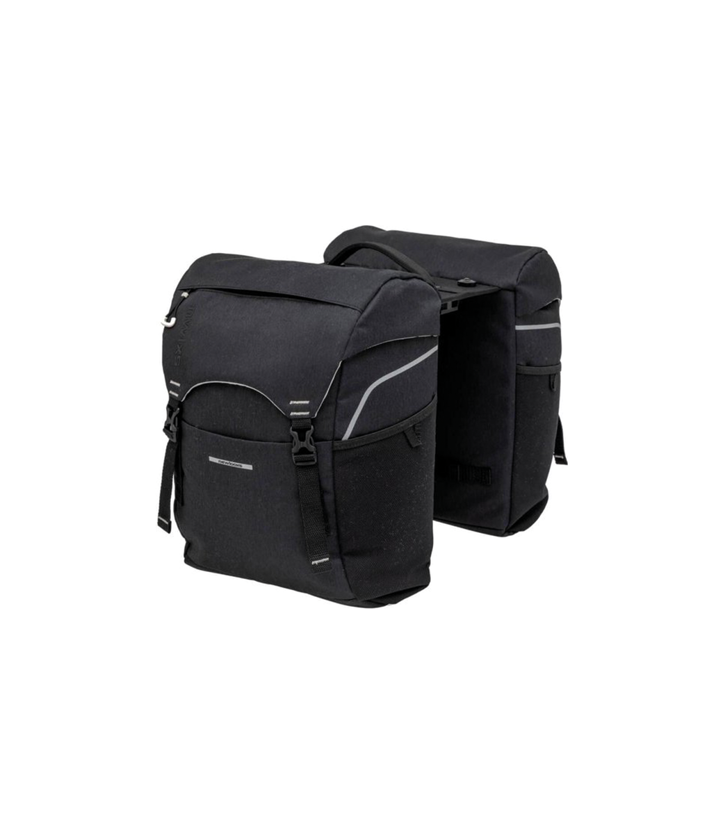 New Looxs Sports double sacoche de vélo 32L noir Lacros