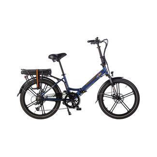 Elektrische vouwfiets - Lacros Scamper S400XL - Matblauw