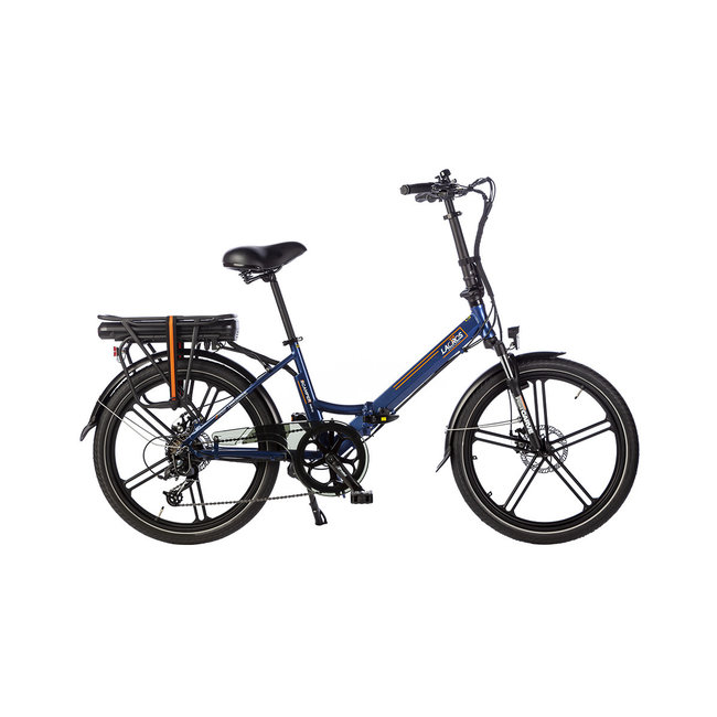 Elektrische vouwfiets Lacros Scamper S400XL - Matblauw