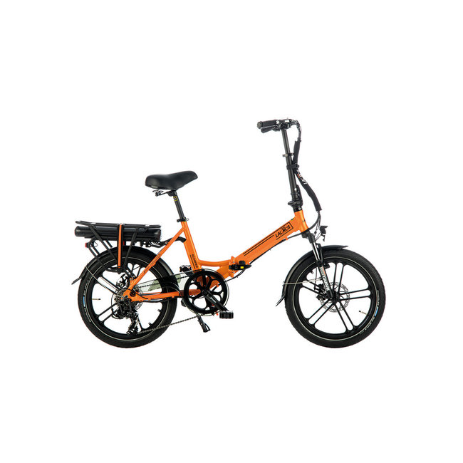 Electric folding bike Lacros Scamper S400 - Matt Orange