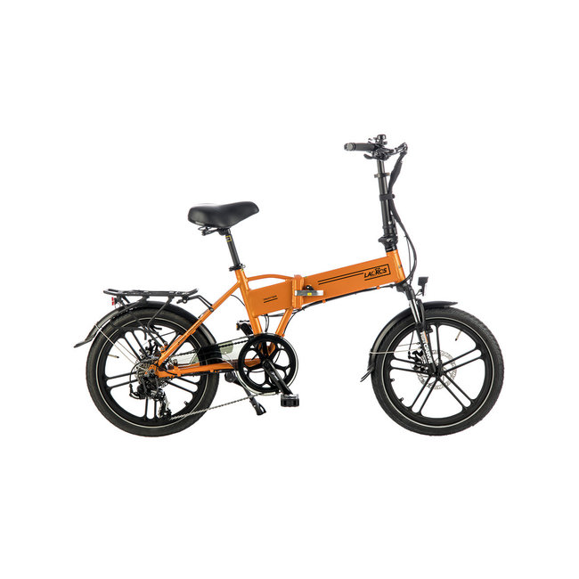 Vélo pliant électrique Lacros Trotter T400 - Orange Mat