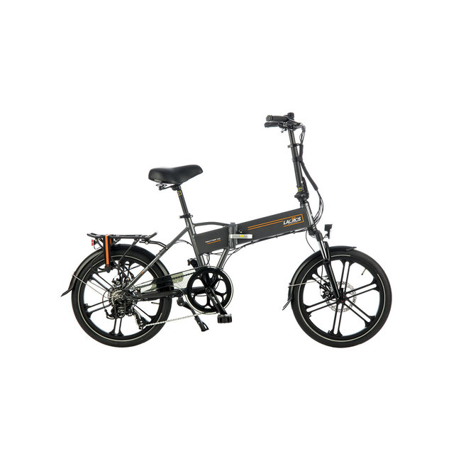 Electric folding bike Lacros Trotter T400 - Matt Gray