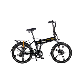 Elektrische vouwfiets - Lacros Trotter T400XL - Matzwart