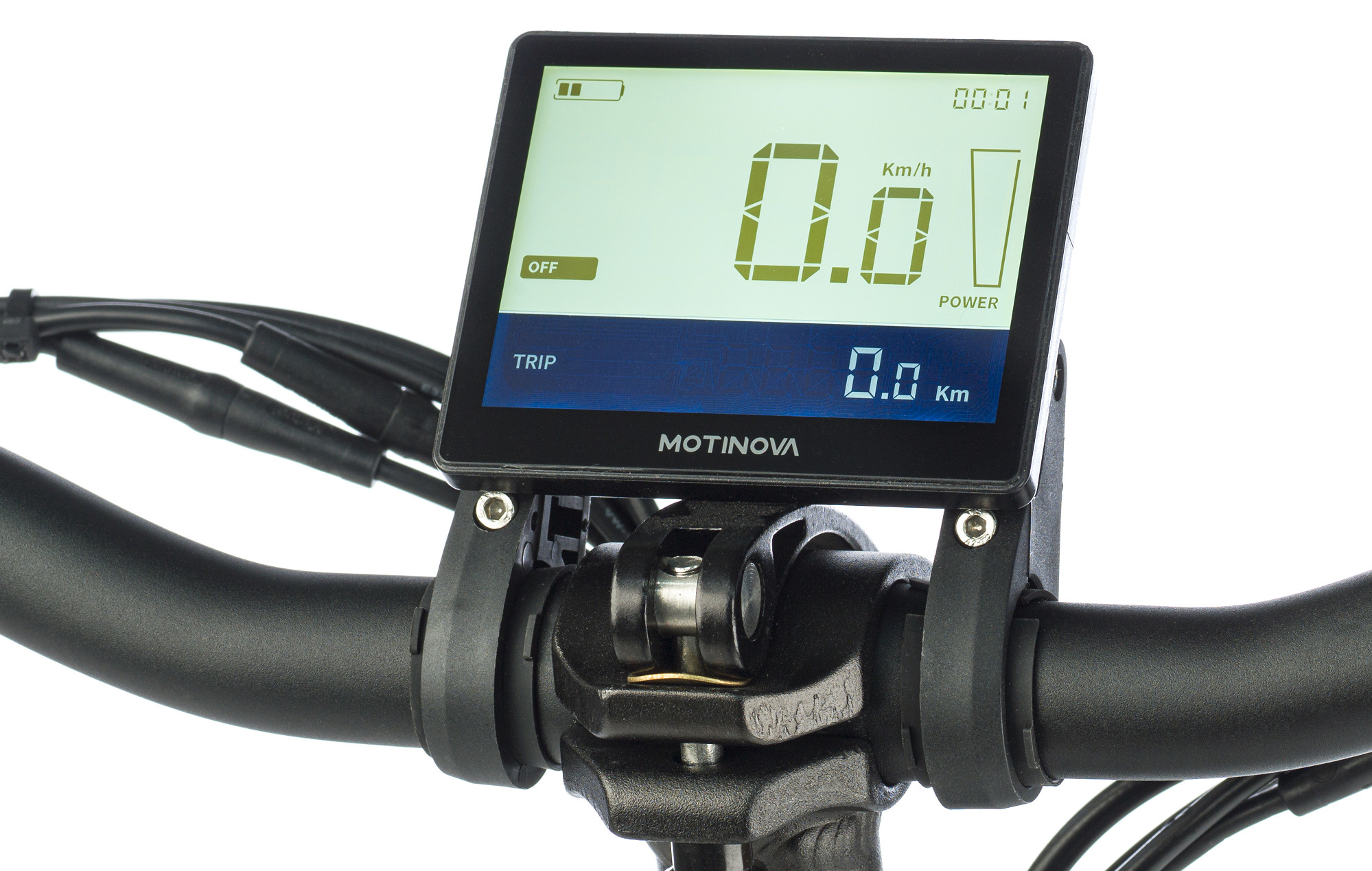 velo pliant electrique, display