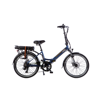 Elektrische vouwfiets - Lacros Scamper S200XL - Matblauw