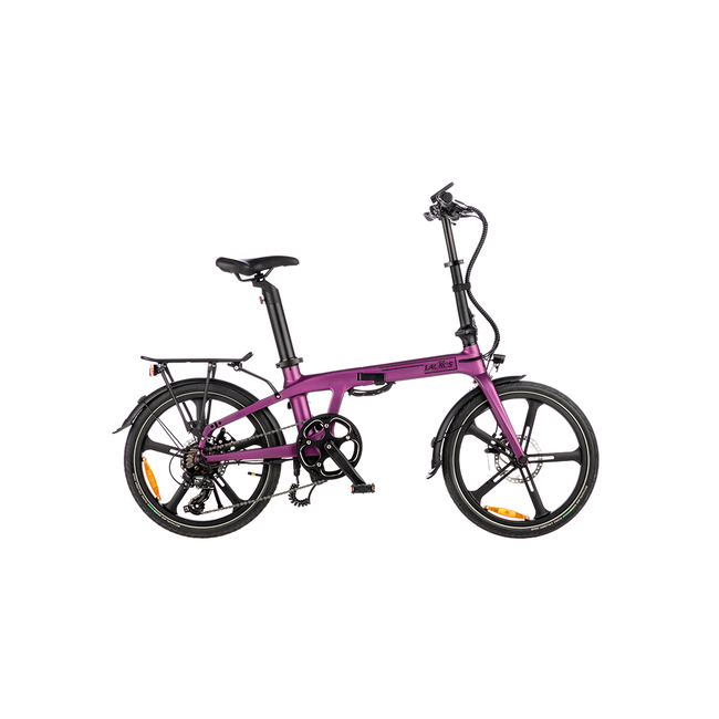Electric folding bike TX Carbon Matt purple