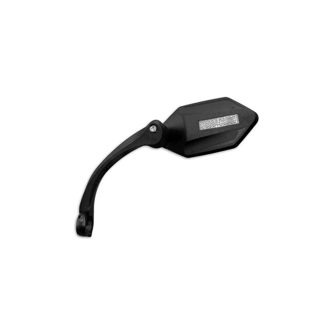 Folding steering wheel mirror black (left version only)